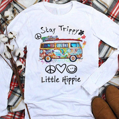Camisas hippies para mujer, quédate con el estilo hippie, camiseta de furgoneta hippie