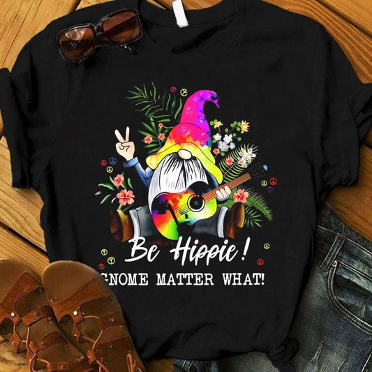 Sé hippie pase lo que pase Camisetas hippies