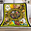 Sunflower & Bee, Hippie Blanket Fleece & Sherpa