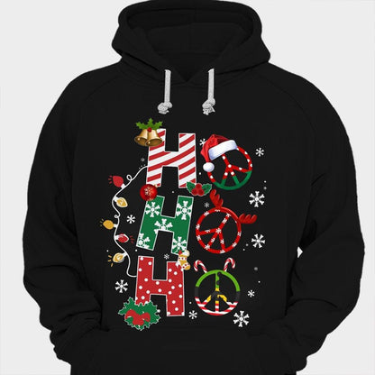 Ho Ho Ho Navidad Hippie Camisas