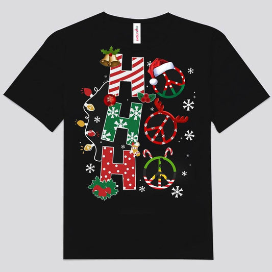 Ho Ho Ho Navidad Hippie Camisas