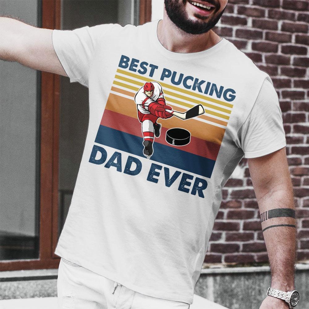 Camiseta de papá de hockey, la mejor camiseta de papá de hockey de todos los tiempos, camisetas de hockey vintage