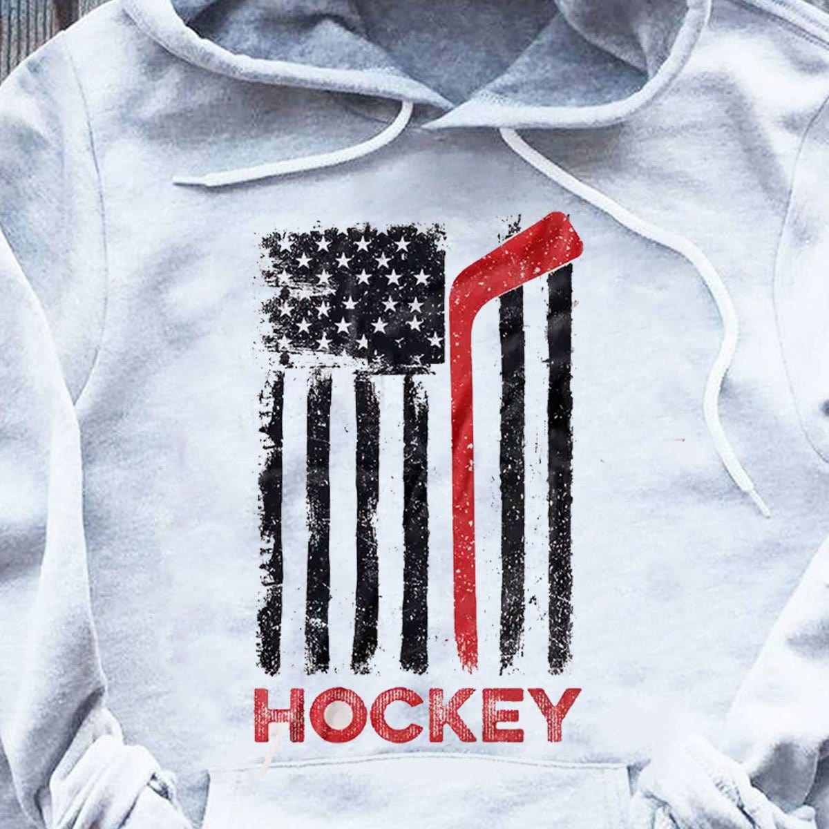 American Flag Hockey Hoodie, Shirts