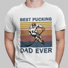 Hockey Dad Shirt, Best Pucking Dad Ever Shirt, Vintage Hockey Shirts