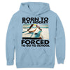 Born To Play Hockey Forced To Go To School Hockey Hoodie, Shirts