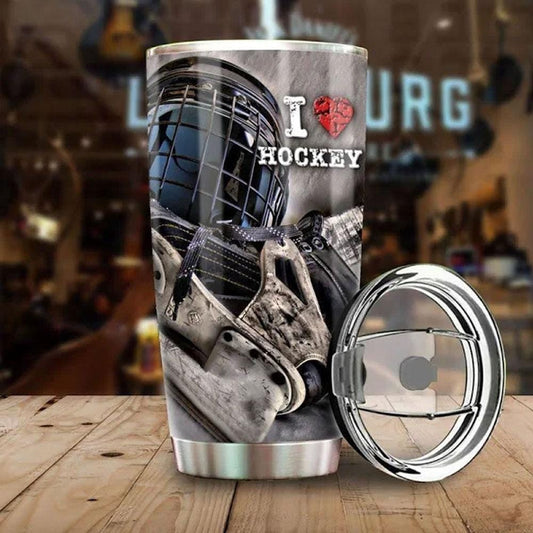Me encanta el vaso de hockey
