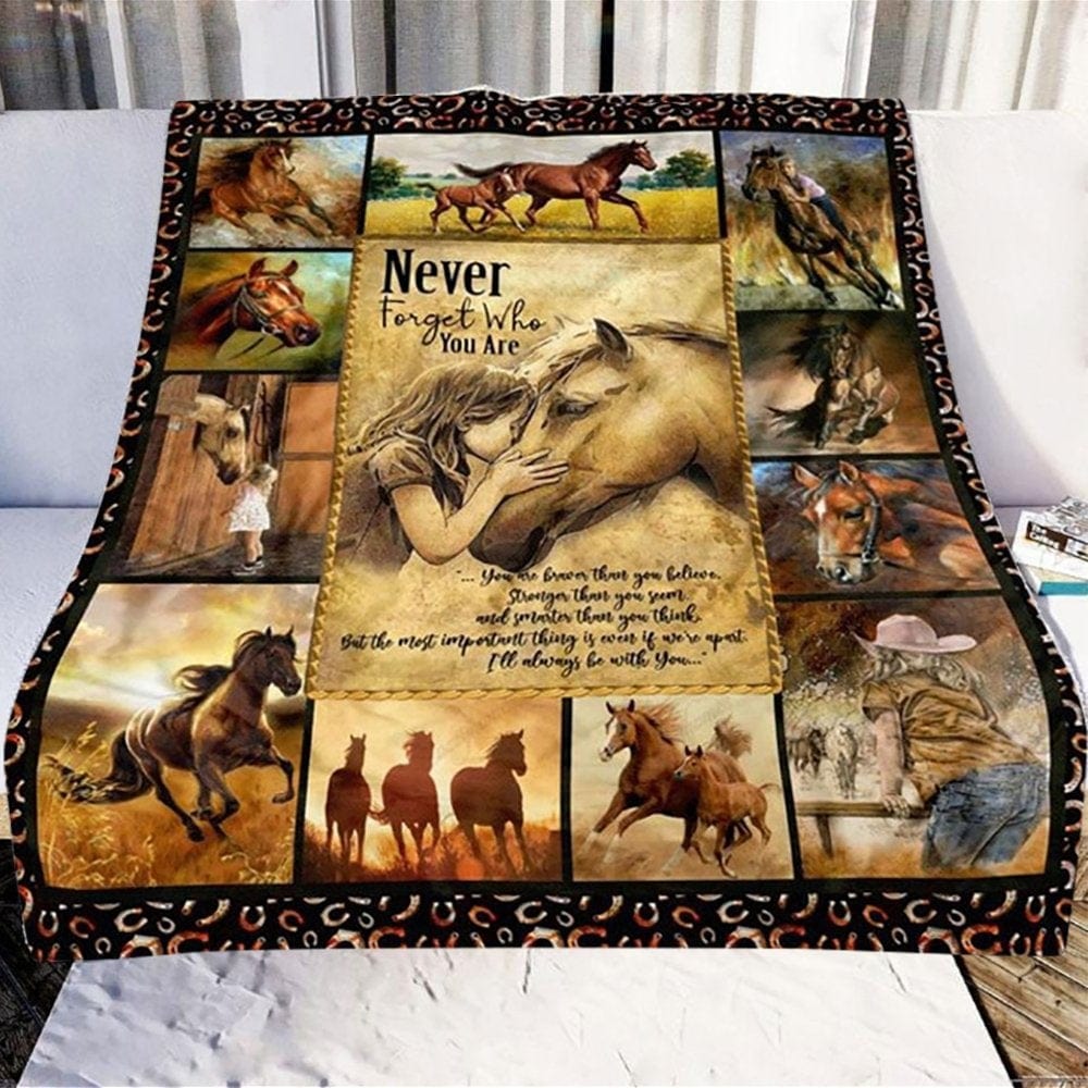 Horse discount sherpa blanket