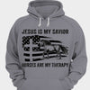 Jesus Is My Savior Horses Are My Therapy Shirts