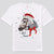 Camisetas navideñas con caballos Let It Snow