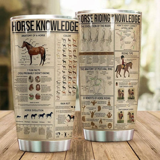 Vaso de conocimiento sobre caballos