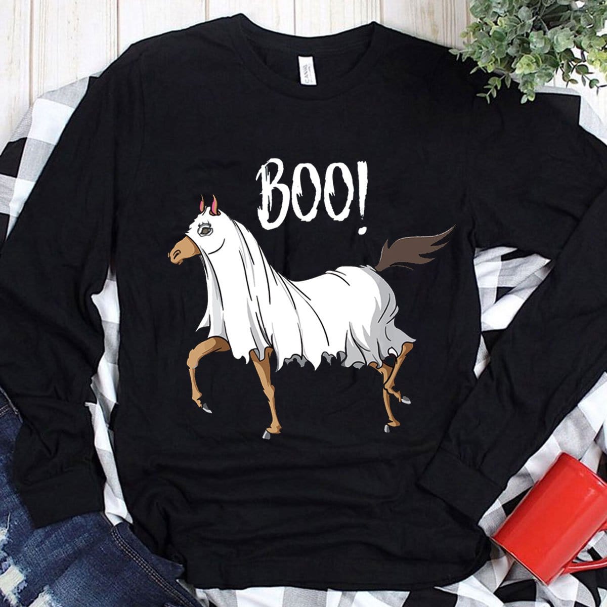 Boo Horse Halloween Hoodie, Shirts