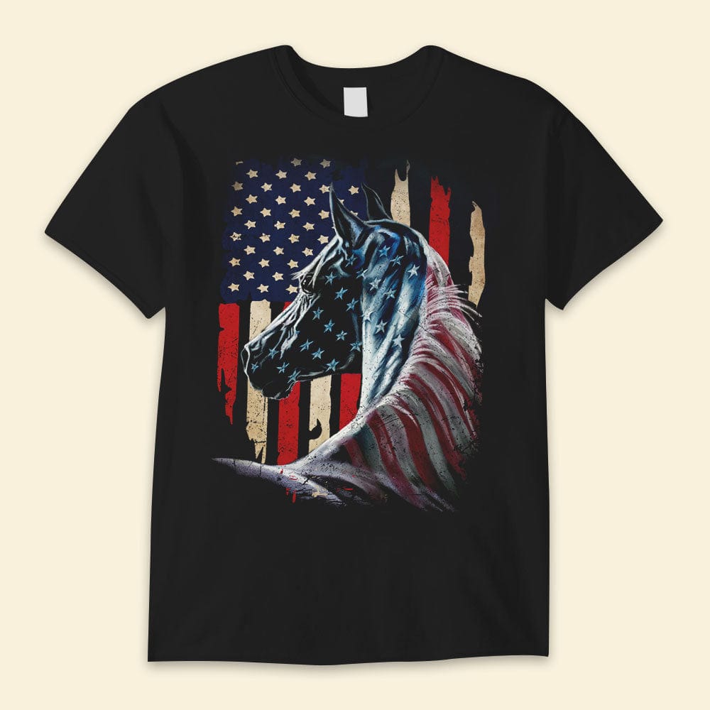 American Flag Horse Shirts
