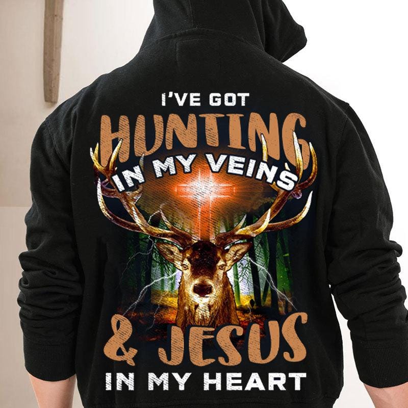 Tengo la caza en mis venas y a Jesús en mi corazón