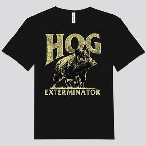 Camisetas de caza de exterminador de cerdos