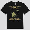 There's Room For All Animals Right Next To My Mashed Potatoes Duck Hunting Shirts