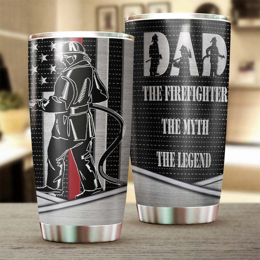 Papá bombero El mito La leyenda Vaso del día del padre