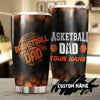Personalized Basketball Dad Father's Day Tumbler