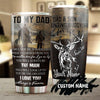 Personalized Dad & Son Hunting Buddy For Life Father's Day Tumbler