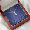 To My Beloved Wife Alluring Beauty Necklace - You Are The One For Me, My Soulmate, My Other Half