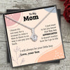 To My Mom Necklace From Your Loving Son - I Just Want To Let You Know That You Ara Appreciated I Will Always Be Your Little Boy