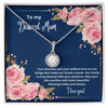 To My Dearest Mom Necklace - May Your Life Overflow With God's Beautiful Blessing Today And Always