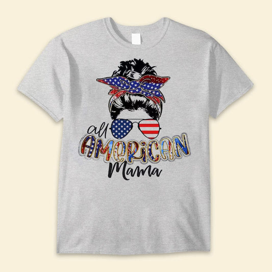 Camisetas del Día de la Independencia de All American Mama