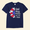 God Bless America Independence Day Shirts