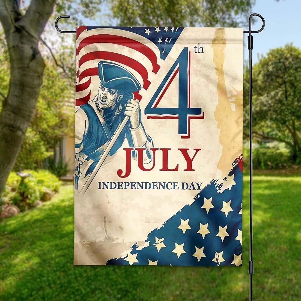 4th Of July Independence Day House & Garden Flag