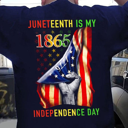 Camisetas de Juneteenth es mi día de la independencia