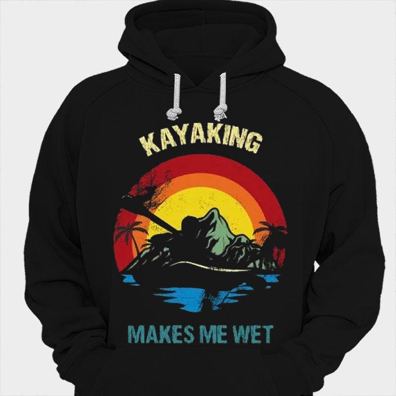 Camiseta "Haciendo kayak me mojo"