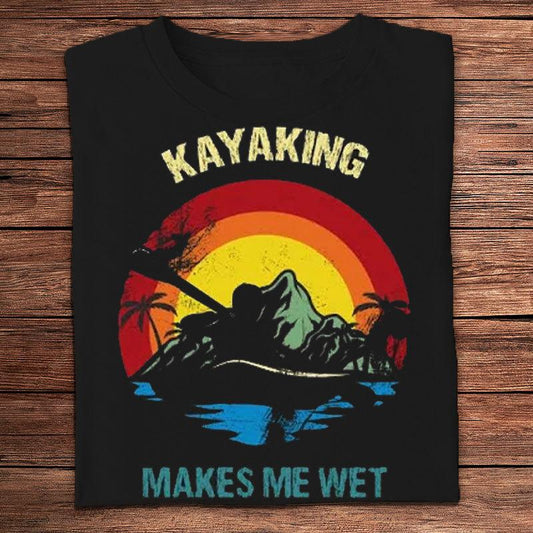 Camiseta "Haciendo kayak me mojo"