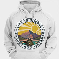 Life Is Simple Just Add Simple Kayaking Shirts