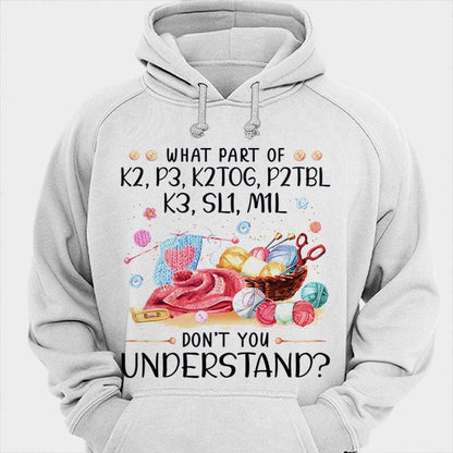 What Part Of K2, P3 Don't You Understand? Knitting Shirts
