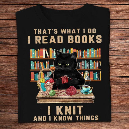 Eso es lo que hago Leo libros Tejo y sé cosas Tejer camisetas