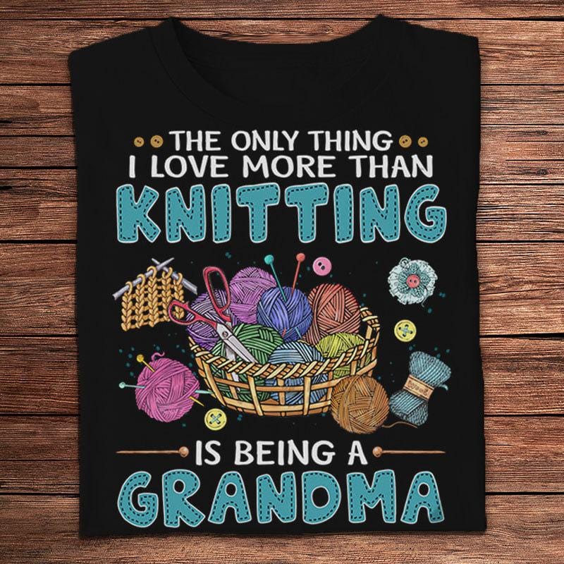 Lo único que me gusta más que tejer es ser abuela