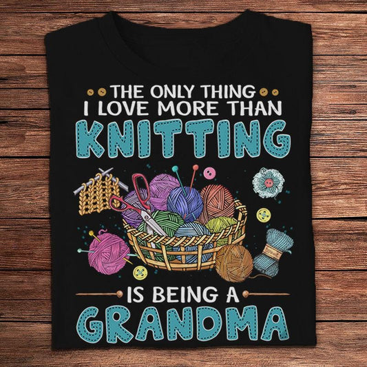 Lo único que me gusta más que tejer es ser abuela