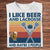 I Like Beer And Lacrosse And Maybe 3 People Vintage Shirts