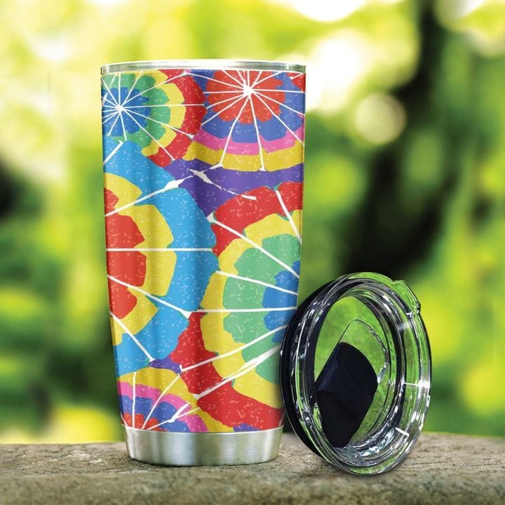 Colorful Hippie Tumbler