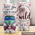 Vaso personalizado Stay Wild Hippie Van