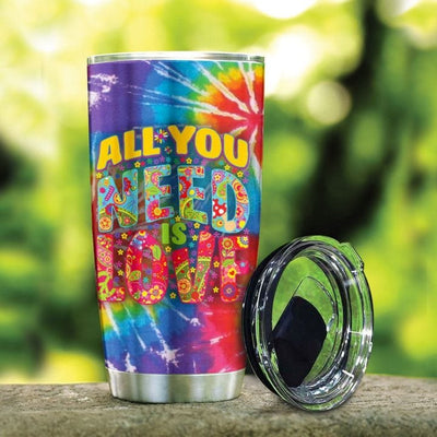 All You Need Is Love Hippie Tumbler