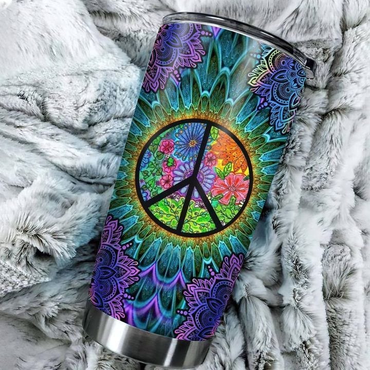 Peace Hippie Tumbler