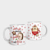 Personalized Just A Girl Who Loves Hedgehog Mug