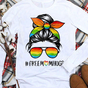 Free Mom Hugs LGBT Shirts