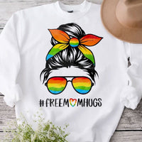 Free Mom Hugs LGBT Shirts