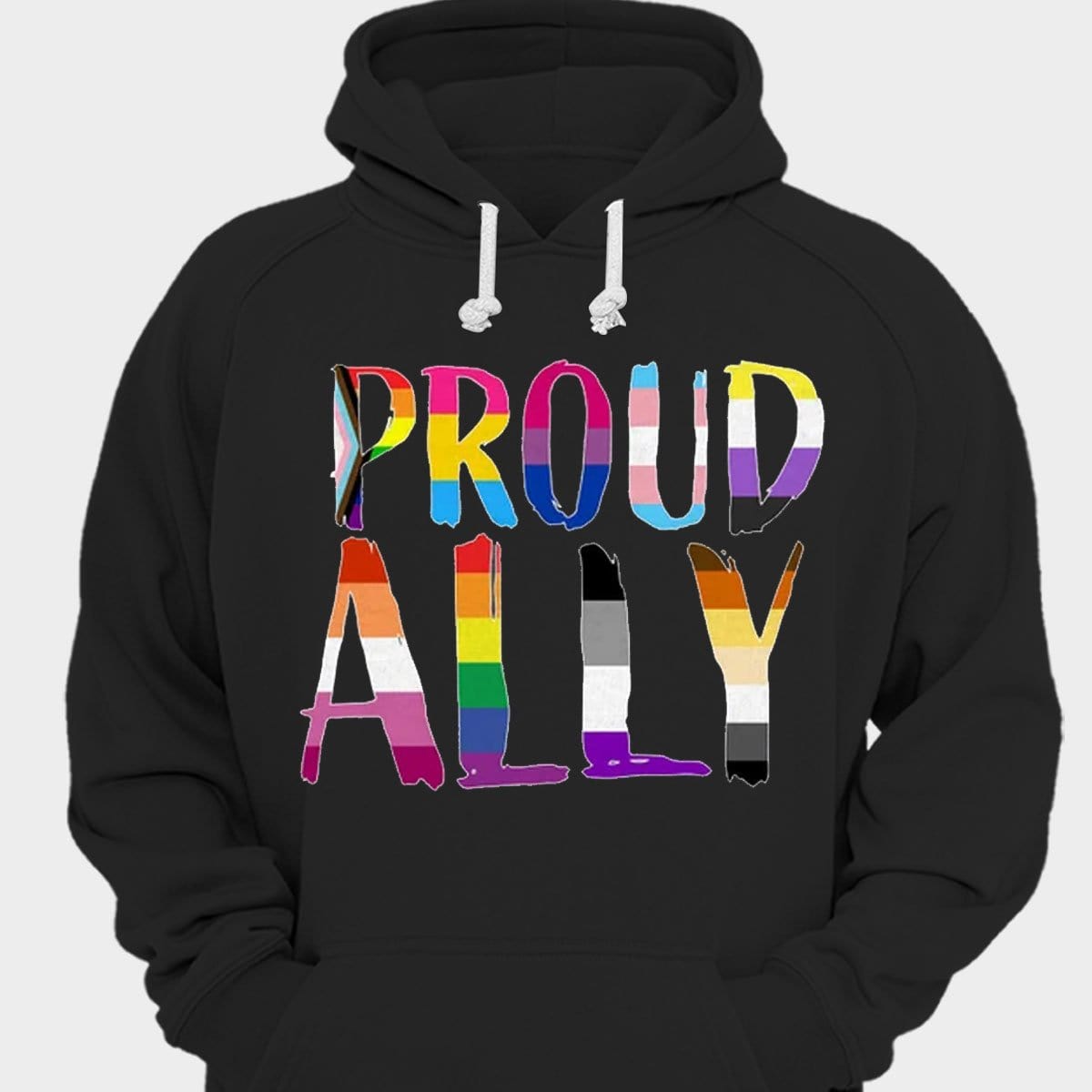 Camisetas LGBT con orgullo aliado arcoíris