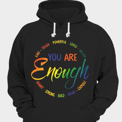 Camisetas LGBT "Eres suficiente"