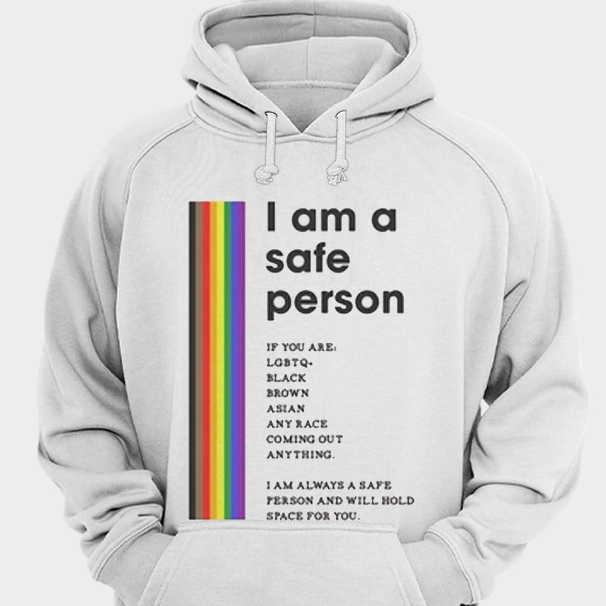 Camisetas LGBT Soy una persona segura