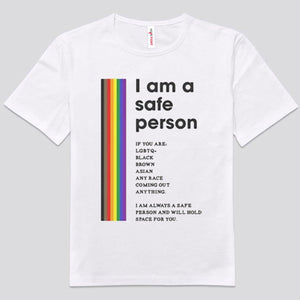 Camisetas LGBT Soy una persona segura