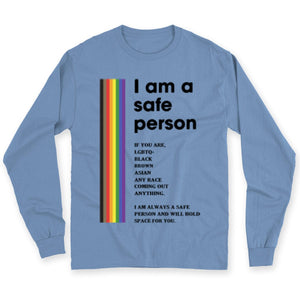 I Am A Safe Person Gay Lesbian Bisexual Transgender LGBT Shirts