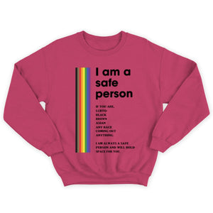 I Am A Safe Person Gay Lesbian Bisexual LGBT Shirts